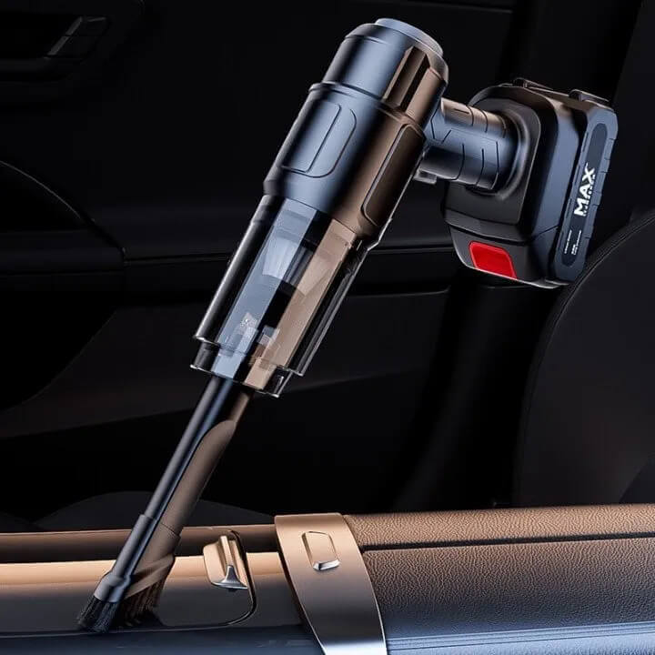 Bežični mini usisivač za auto i kuću